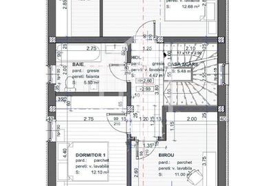 Casa individuala cu 4 camere, 105mp utili, teren 260mp, Cristian - 4