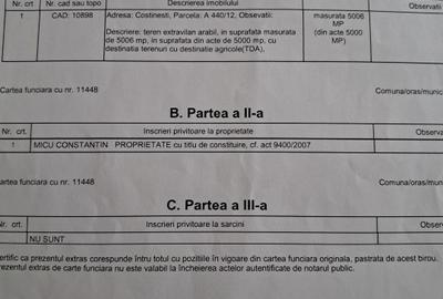 Vand teren Costinesti