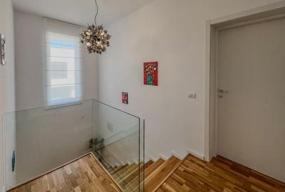 Vilă individuală elegantă, complet mobilată și utilată, lângă parcul și pădurea din Corbeanca - 15
