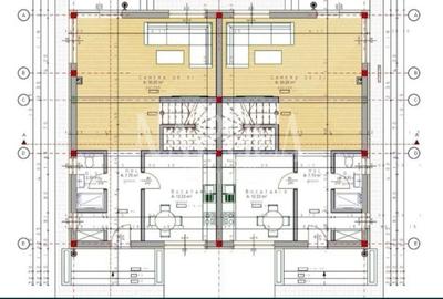 Duplex cu 4 camere cu Teren 200 Mp în Florești - 17