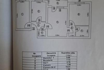 Apartament cu 3 camere decomandat în Balș - 5