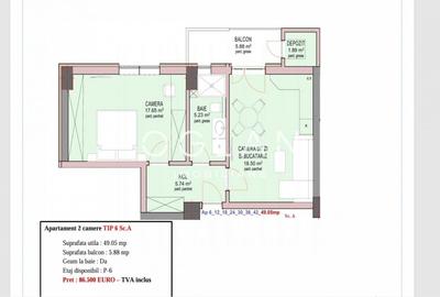 Apartament 2 camere nou, zona Doamna Stanca - 10