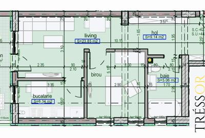 Apartament , vedere lac, balcon 7 mp, etaj 3/6, zona Campus Universitar - 4