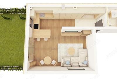 Garsonieră decomandată în Freidorf - 3