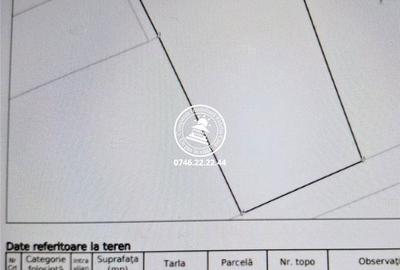 Teren de 1308 mp, în Rediu