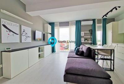 Apartament cu 3 camere semidecomandat, mobilat în Central