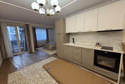 Apartament 1 camera, mobilat, 38 mp + balcon, parcare, Soporului 1 - 4