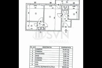 Apartament 2 camere de Grivita I 1 Mai Apartament 2 camere de Grivita I 1 Mai - 6