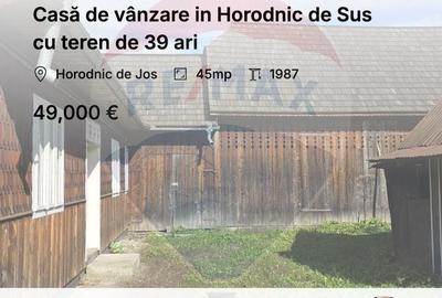 Casa  de vanzare in Horodnic de Sus cu teren de 39 ari - 4