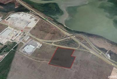 Vand 60 000 mp teren c-c, intravilan, curti-constructii, langa Metro, Pitesti, DN 65 b - 4