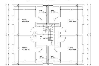 Teren Intravilan Becicherecu Mic Cu Proiect Si Autorizatie,Fundatie Finalizata - 11