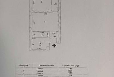 Apartament cu 4 camere semidecomandat în Centrul Civic - 4