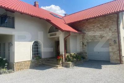 Casa individuala, 1600 mp teren, mobilata si utilata de lux, zona Burdujeni