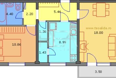 Apartament cu 2 camere decomandat, mobilat în Lujerului - 1