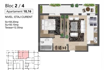 Apartament modern de 2 camere, bloc nou zona Zavoaie, Kaufl - 1