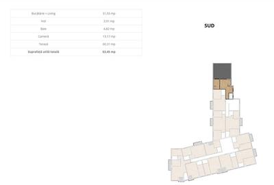 Apartament cu 2 camere semidecomandat în Mănăștur - 3