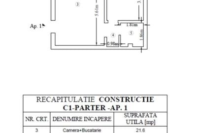 Apartament cu 2 camere în Păcurari - 2