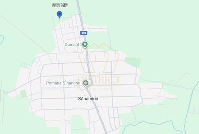 Teren intravilan 800 mp | Sanandrei - 2