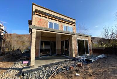Casa P+E semifinisata cu panouri solare si pompa de caldura zona Roata Faget - 4