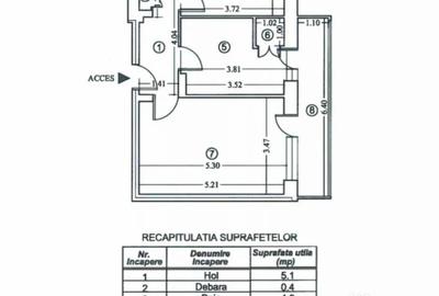 Apartament cu 2 camere decomandat în Central - 12