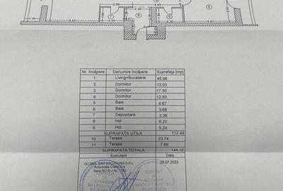 Apartament cu 4 camere decomandat în Băneasa - 22