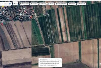 Teren de 7436 mp, în Butimanu