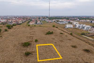 Teren 950 mp pentru proiect rezidential in Giroc - acces multiplu, zona blocuri - 3