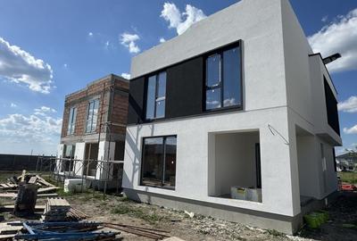 Individuala Sacalaz P+E,4Camere,3 Bai,Proiect Modern - 2