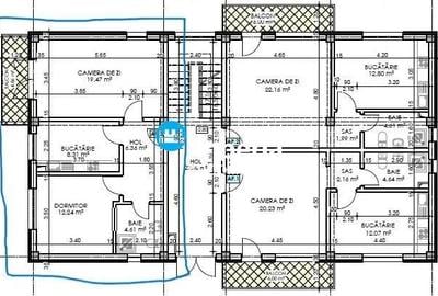 Apartament 2 Cam D 56 mp, et 1, Cortez,  Hlincea Iasi - 4