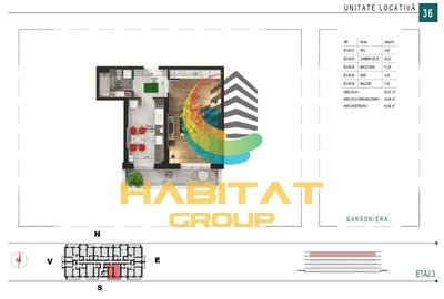 Pallady Garsoniera decomandata 52 mp ACTE GATA MUTARE RAPIDA - 2