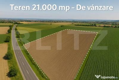 Teren de 21000 mp, în Central