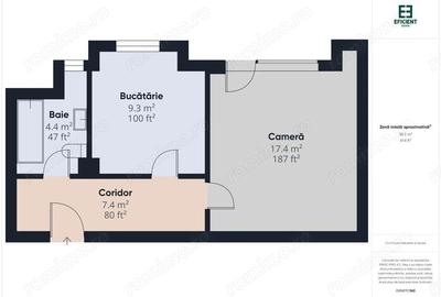 Rate la dezvoltator - Apartament nou cu o camera etajul 2 - Timi?oara - 9