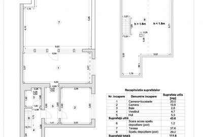 Apartament cu 2 camere decomandat, mobilat în Valea Ialomiței - 2