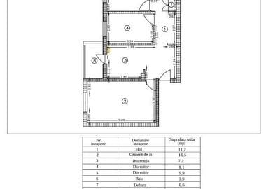 Apartament cu 3 camere decomandat în Exterior Vest - 2