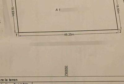 Teren de 920 mp, în Inel II - 2