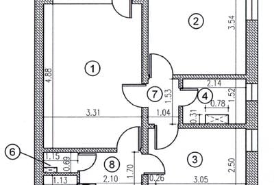 Apartament cu 2 camere circular, mobilat în Drumul Taberei - 4