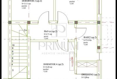 Duplex cu 5 camere cu Canalizare în Moșnița Veche - 8