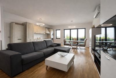 Apartament cu 2 camere semidecomandat, mobilat în Exterior Est - 1