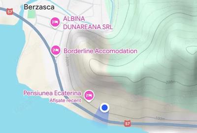 AV644 Teren intravilan, BERZASCA-DUNARE, 6042mp, posibilitate investitie turism - 2
