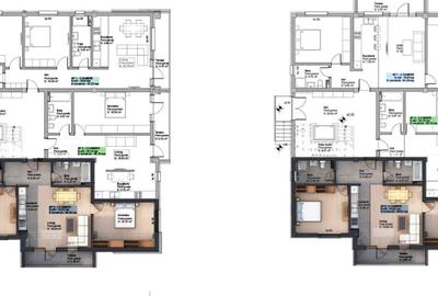 Apartament premium  3 camere,Victoriei ,zona Mărul de Aur - 22