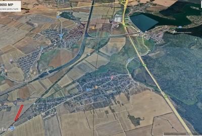 Teren intravilan 8.650 mp de vanzare Cernica acces rapid A2/A0 - 7