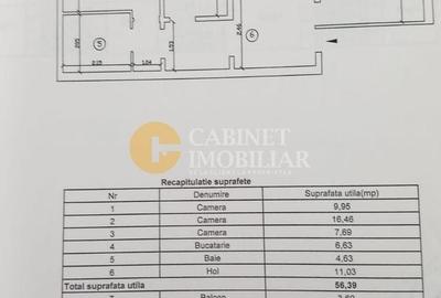 Apartament cu 3 camere decomandat în Tătărași - 4