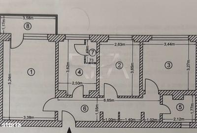 Apartament cu 3 camere decomandat în Drumul Taberei - 2