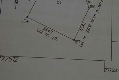 Teren de 318 mp, în Valu lui Traian - 2