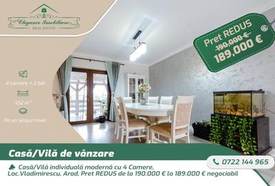 Casa/Vila individuala moderna cu 4 Camere, Loc.Vladimirescu, Arad - 1