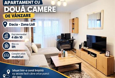Apartament cu 2 camere semidecomandat în Dacia
