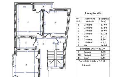Apartament cu 5 camere decomandat în Dacia - 3