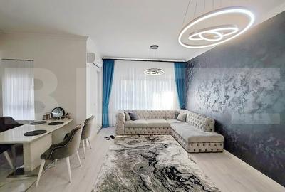 Apartament cu 3 camere decomandat, mobilat în Nufărul
