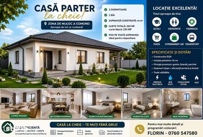 Casă cu 4 camere cu Teren 350 Mp în Berceni