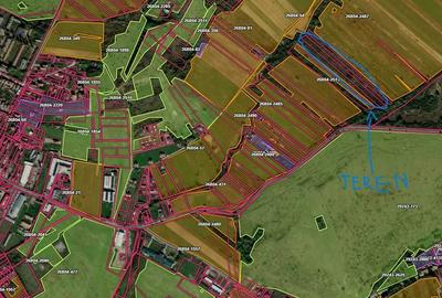 Teren de 5000 mp, în Exterior Vest
